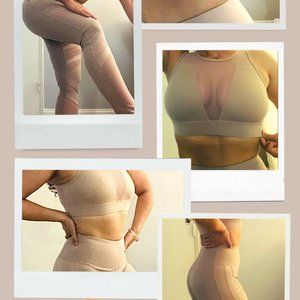 Cream Fitness Outfit